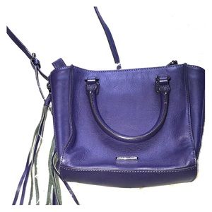 Rebecca Minkoff Purple Fringe Shoulder Bag💜
